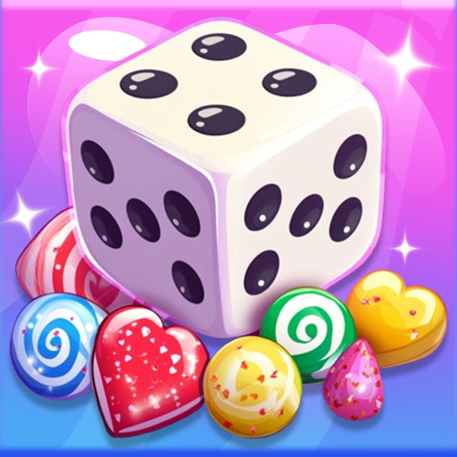 Candy Fiesta Dice Bounce Logo